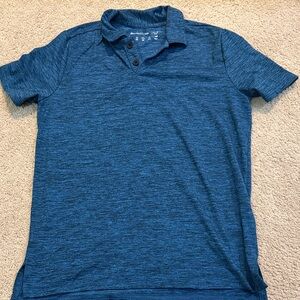 Abercrombie Kids Navy Polo Shirt Dri fit size 11/12